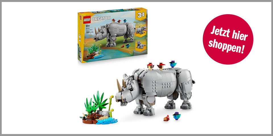 Shopping Channel Kindergeschenke LEGO Wilde Tiere