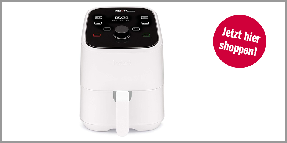 Shopping Channel Heißluftfritteusen Tricks  Instant Brands Vortex Mini 4-in-1- Heißluftfritteuse