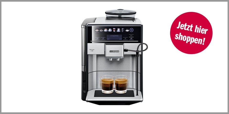 SIEMENS Kaffeevollautomat EQ6 plus s700 TE657503DE – für 805,72 Euro bei Amazon*