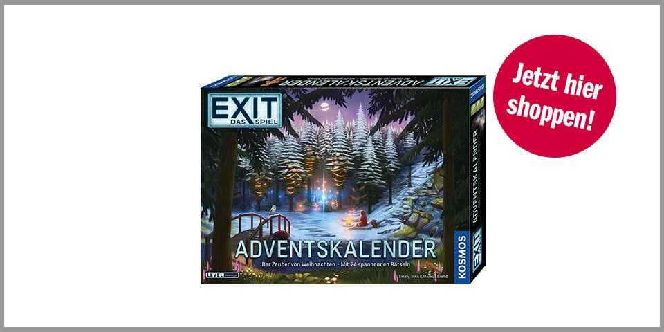Shopping Channel Adventkalender u 30 Euro Kosmos 685348 Rätsel-Adventskalender