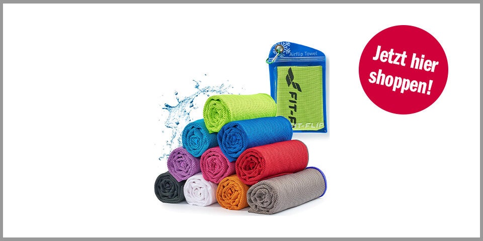 Shopping Channel 9 coole Gadgets Fit-Flip Airflip Kühltuch