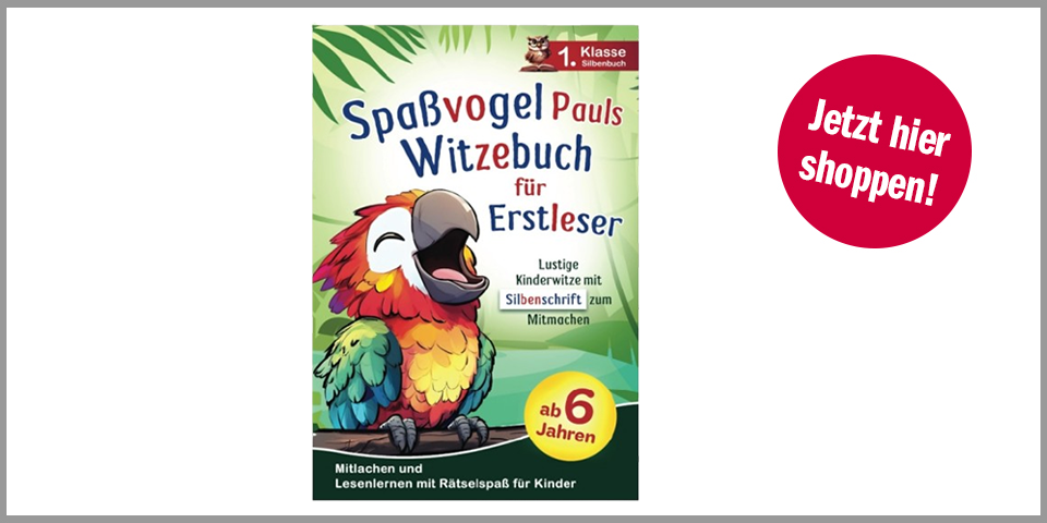 Shopping Channel Erstklässler Spaßvogel Pauls Witzebuch für Erstleser