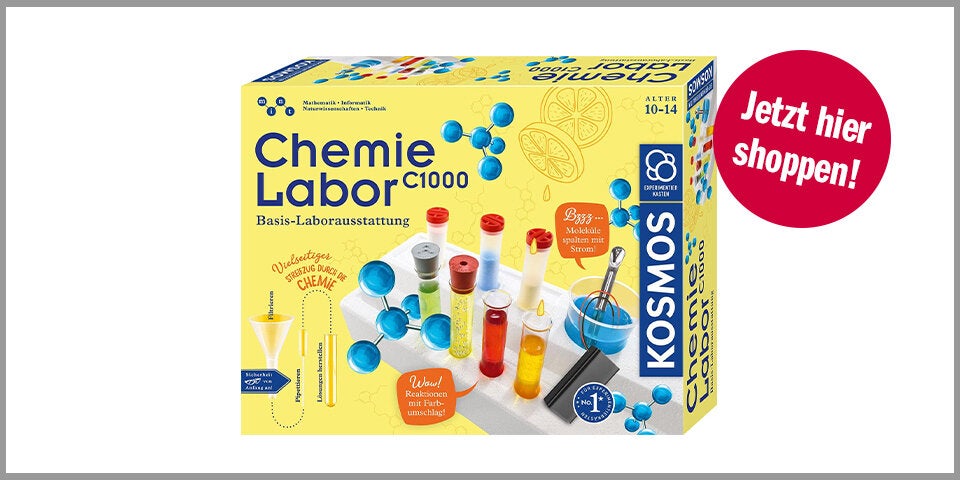Shopping Channel Kindergeschenke KOSMOS Chemielabor