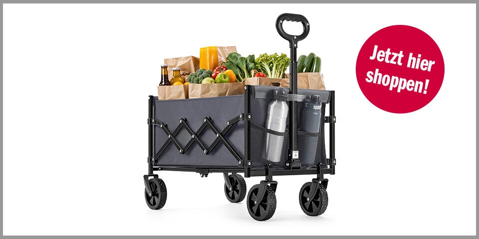 Shopping Channel Faltwagen Songmics faltbarer Handwagen