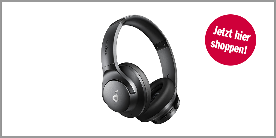 Shopping Channel BW B Amazon Deals Soundcore by Anker Q20i kabelloser Bluetooth Over-Ear-Kopfhörer