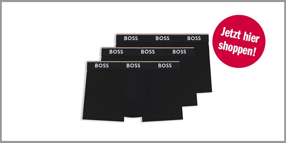 Shopping Channel BW Beste Amazon Deals BOSS Herren Trunk 3P Power Dreier-Pack