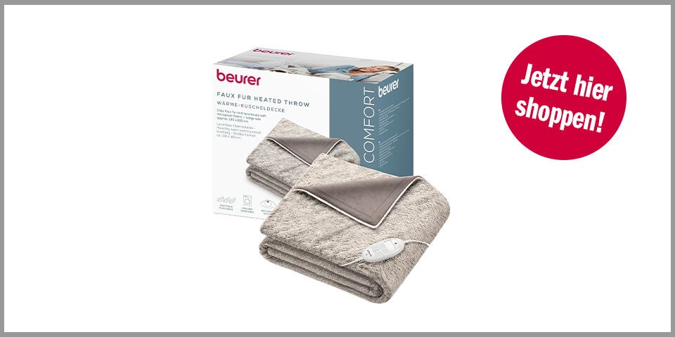 Shopping Channel BF Best Deals 2811 Beurer HD 75 Nordic Heizdecke