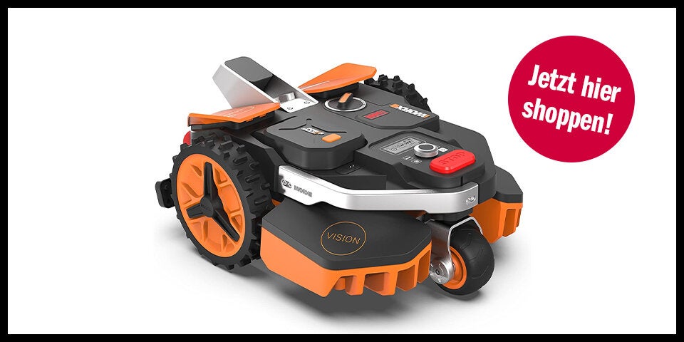 Shopping Mähroboter Aufmacher plus 5 Produktbilder