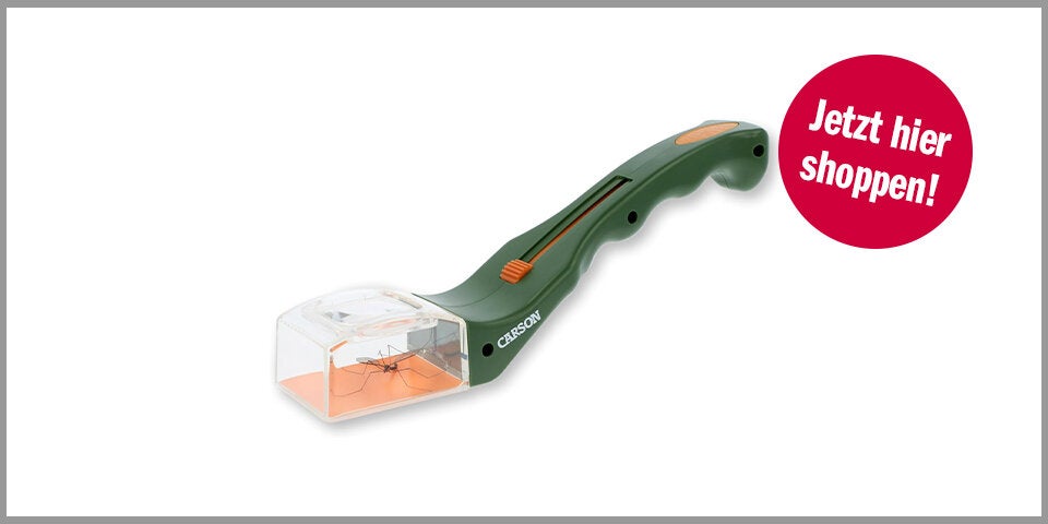 Shopping Channel Spinnen Carson BugView Insektenfänger