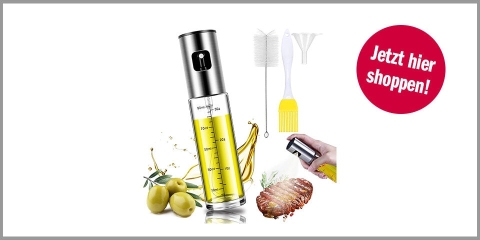 Shopping Channel Airfryer Tricks BETA NOBLE Ölsprüher