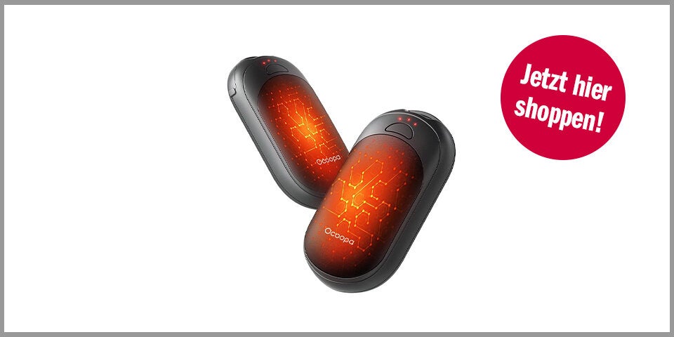 Shopping Channel BFWeek Amazon Deals OCOOPA Handwärmer Elektrisch (2er-Pack)