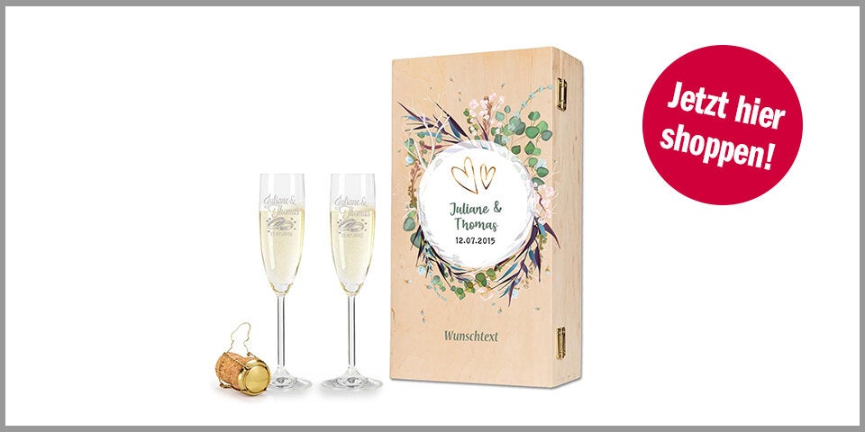 Leonardo Sektgläser mit Gravur – für 44,90 Euro bei Amazon* 