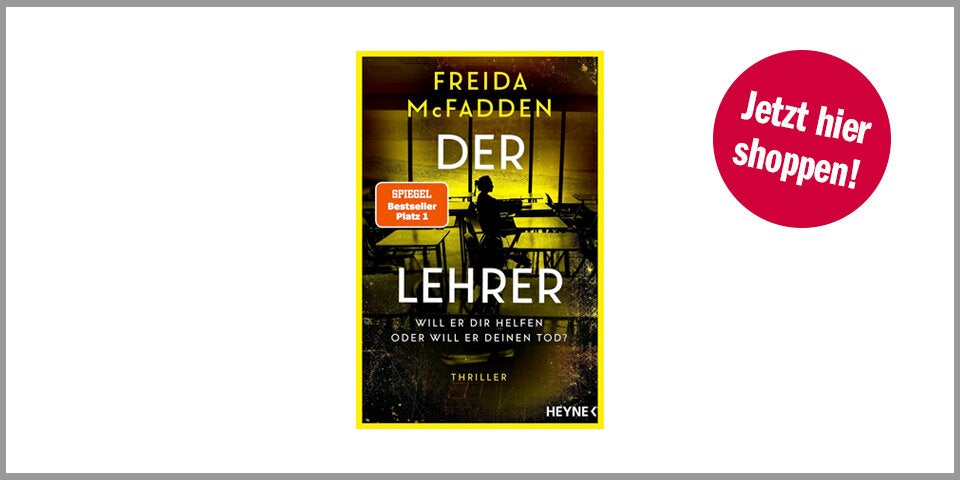 Shopping Channel Thriler „Der Lehrer“ von Freida McFadden