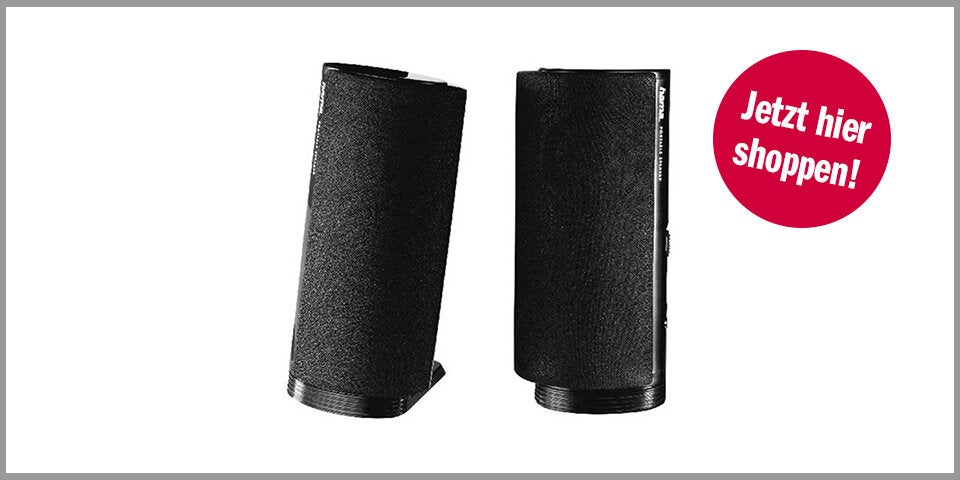 Shopping Channel Amazon U20 Euro Hama PC-Lautsprecher E80