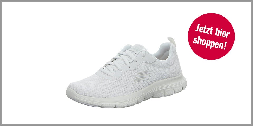 Shopping Channel Sneaker weiß Skechers Flex Appeal 4.0 Brilliant View Sneaker