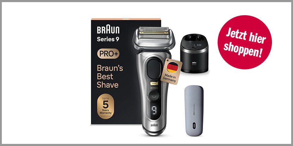 Shopping Channel Amazon Prime Day Braun Series 9 Pro+ Rasierer Herren
