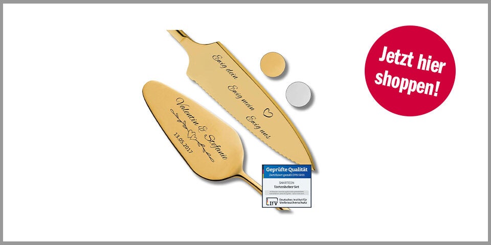 SMARTEON Tortenheber-Set – für 30,24 Euro bei Amazon* 