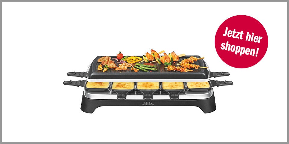 Shopping Channel Silvester Essen TEFAL Raclette-Grill