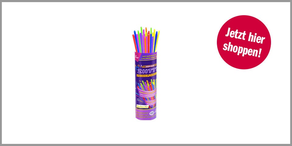 Shopping Channel Silvester Kinder Knicklichter Party Set