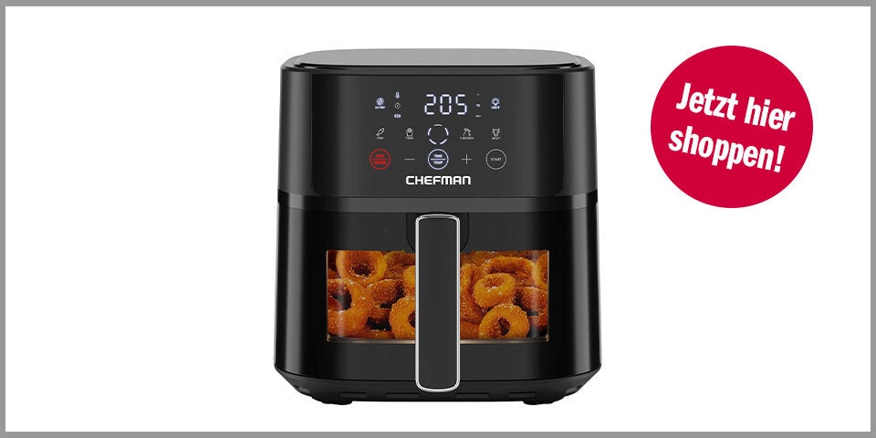 Shopping Channel Airfryer Tricks Chefman Heißluftfritteuse 5,7 L