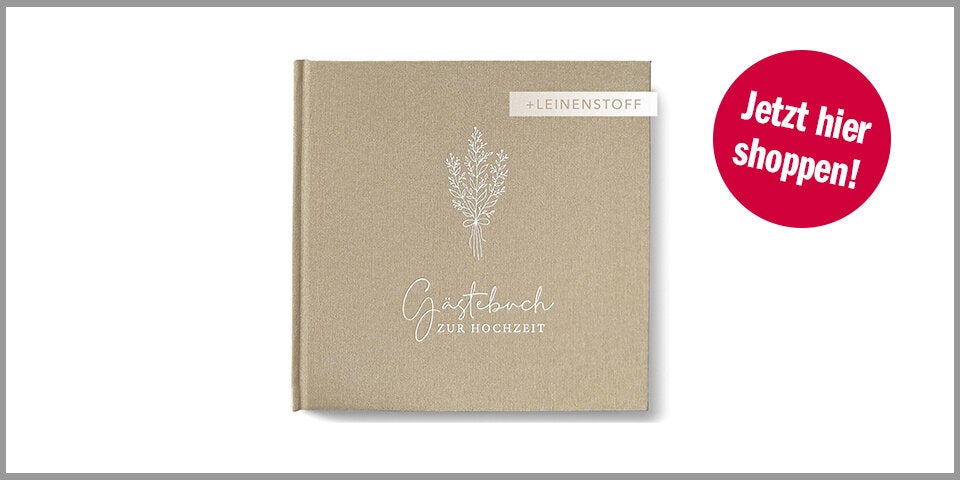 Luftundliebe Gästebuch Hochzeit – für 29,99 Euro bei Amazon* 