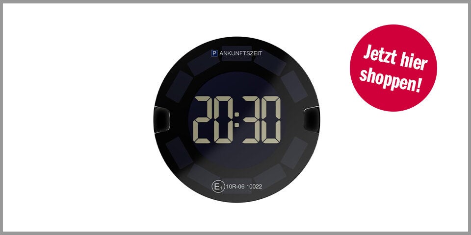 Shopping Channel BW Beste Amazon Deals OOONO P-DISC 3 elektronische Parkscheibe