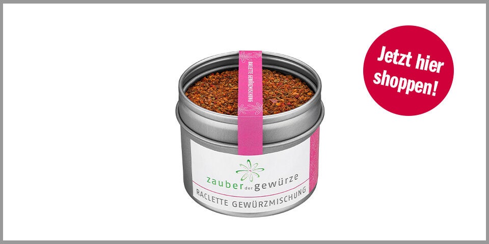 Shopping Channel Silvester Essen Zauber der Gewürze Raclette Gewürz