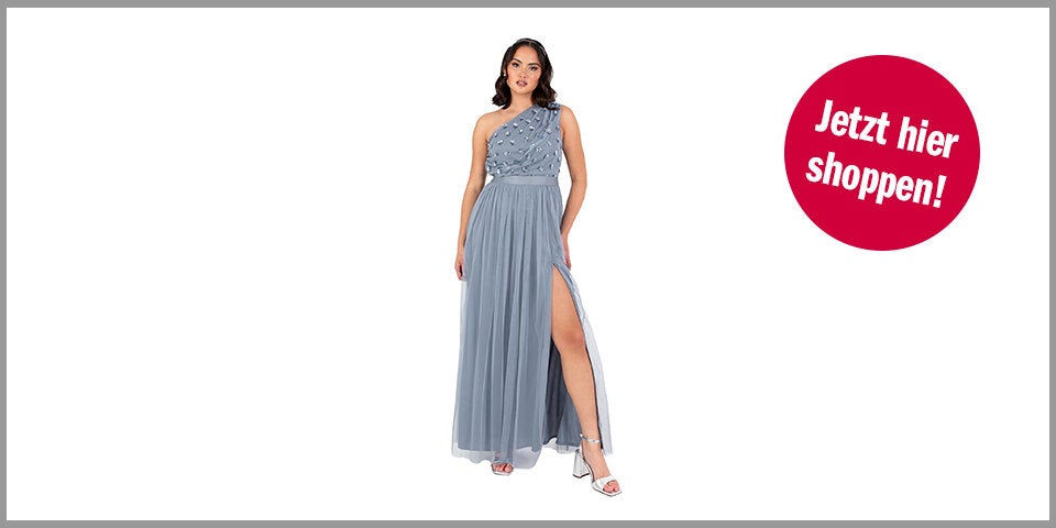 Maya Deluxe One-Shoulder Abendkleid – für 53,24 Euro bei Amazon*&nbsp;
