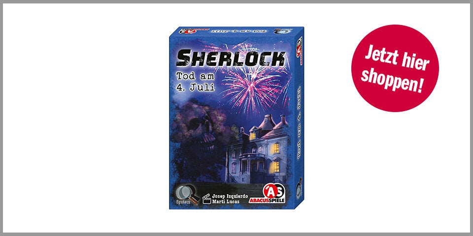 Shopping Channel Amazon U20 Euro Sherlock – Tod am 4. Juli Kartenspiel