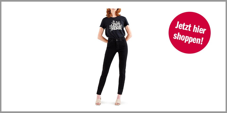 Shopping Channel Black Week Levi’s Damen Ribcage Wide Leg Jeans