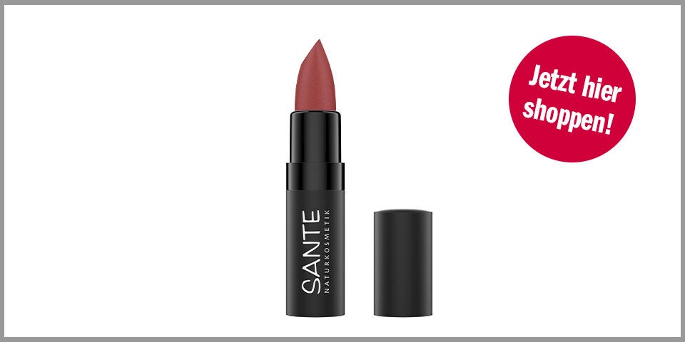 Sante Naturkosmetik Matte Lipstick Sheer Rosewood – ab 11,88 € bei Amazon*&nbsp;