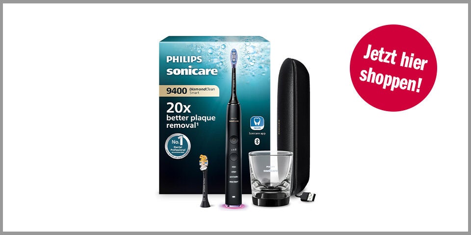 Shopping Channel BFWeek Amazon Deals Philips Sonicare DiamondClean Smart 9400 elektrische Zahnbürste