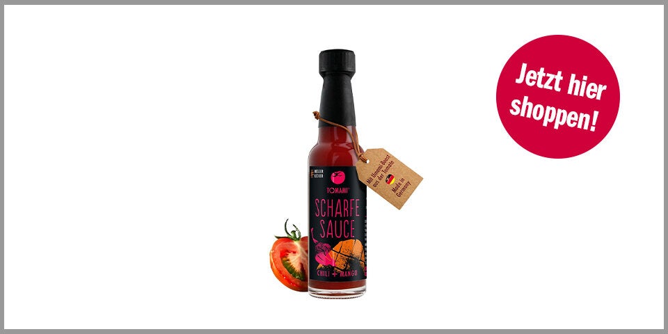 Shopping Channel Silvester Essen Tomami Chili-Mango-Sauce