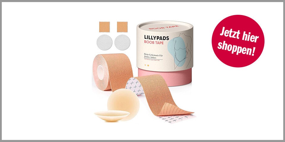 Lillypads® Premium Boob Tape – für 14,95 Euro bei Amazon*&nbsp;