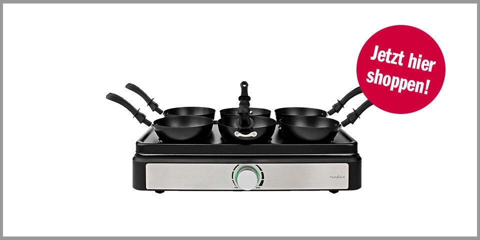 Shopping Channel Silvester Essen NEDIS Party-Wok-Set