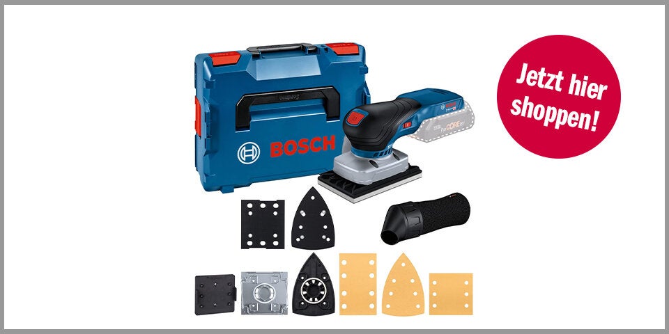 Shopping Central Amazon Prime Day Bosch Professional System-Akku-Schwingschleifer