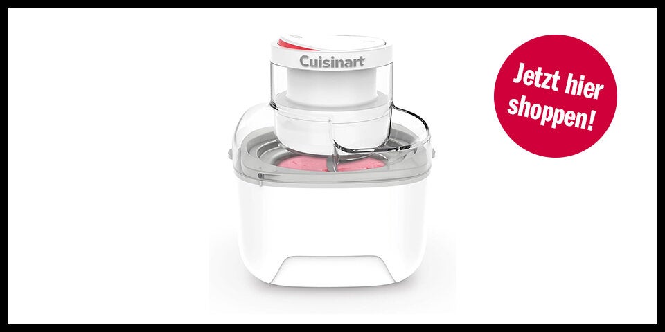 Shopping Eismaschinen, Aufmacher und drei Produktbilder