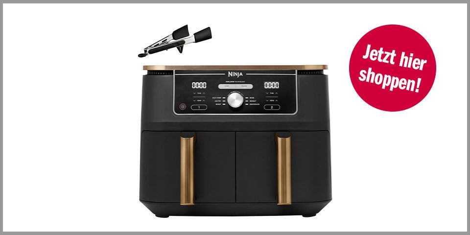 Shopping Channel Ninja Foodi MAX Dual Zone Heißluftfritteuse