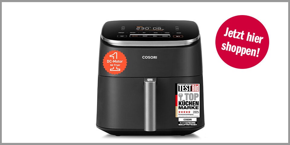 Shopping Channel Cosori Turboblaze Airfryer Heißluftfritteuse