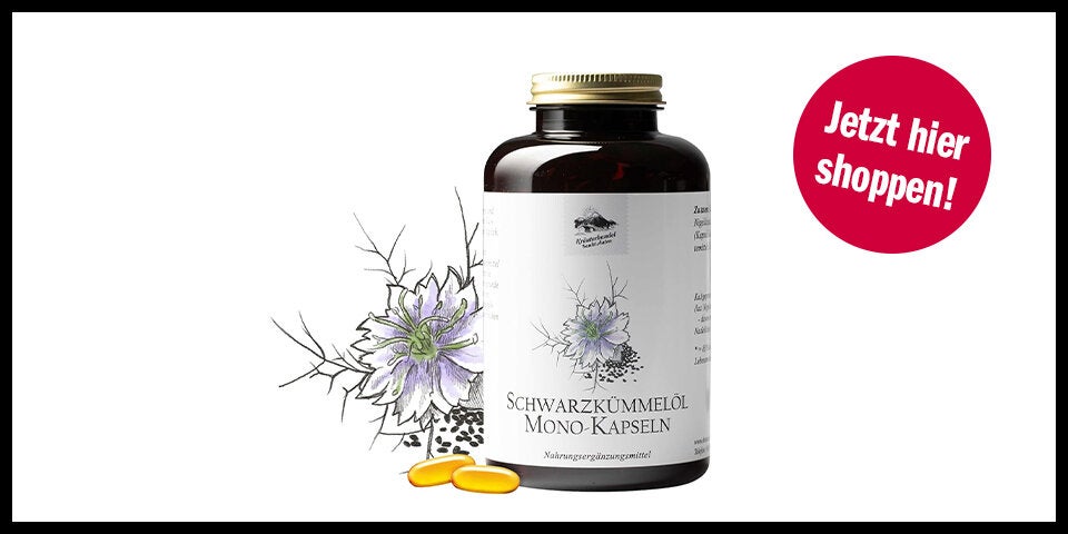 Shopping Schwarzkümmelöl Produktbild Kapsel