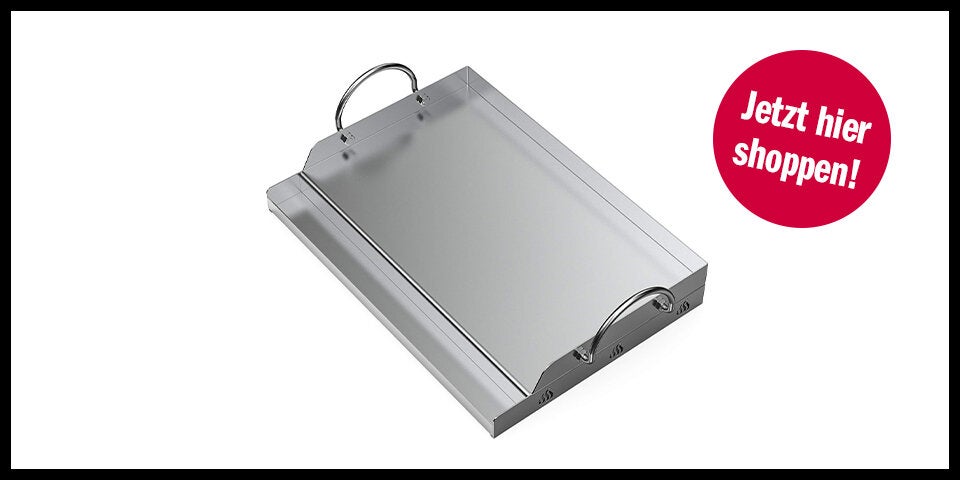 Shopping Plancha-Grill Aufmacher plus Produktbilder