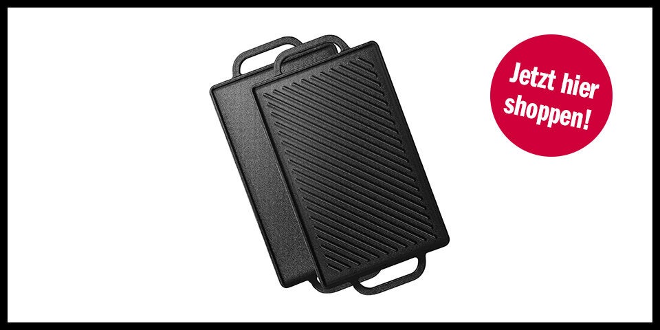 Shopping Plancha-Grill Aufmacher plus Produktbilder