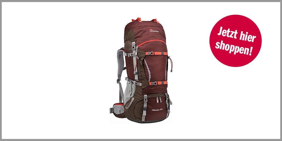 Shopping Channel Wanderrucksäcke 2025 Mountaintop Trekkingrucksack 70 Liter