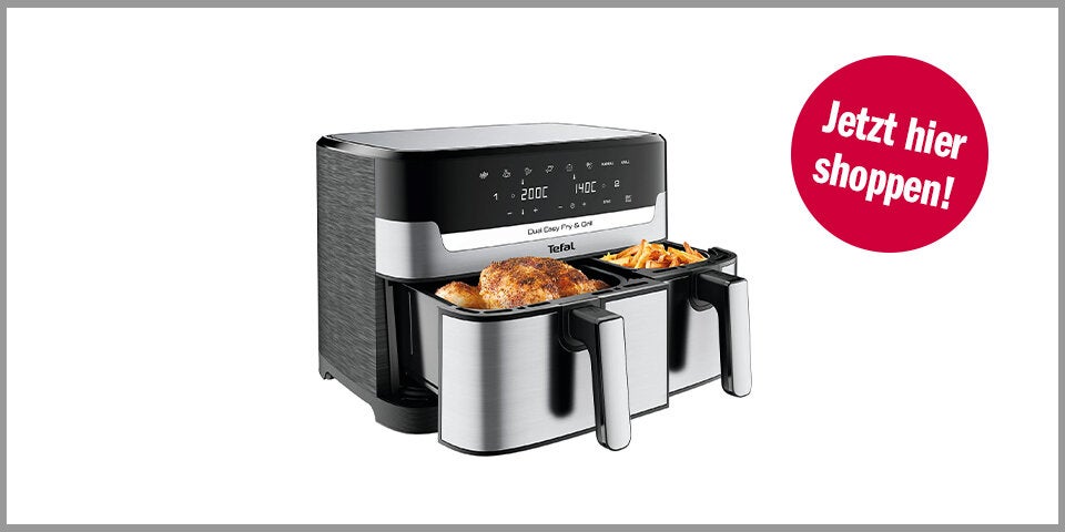 Shopping Channel Cyber Monday Tefal Dual Easy Fry & Grill