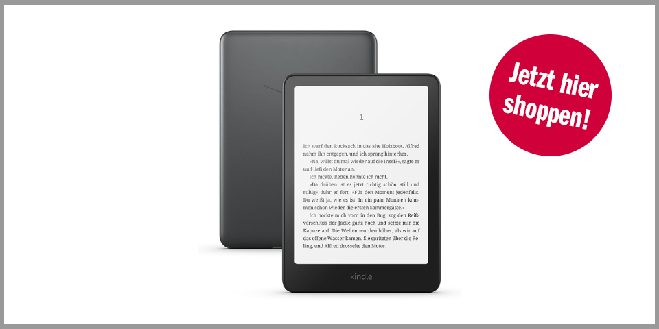 Shopping Channel Amazon Kindle Paperwhite Signature (ohne Werbung)