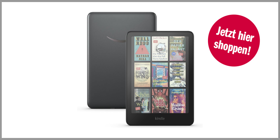 Shopping Channel Amazon Kindle Colorsoft Signature Edition – 206,71 statt 292,43 Euro bei Amazon*