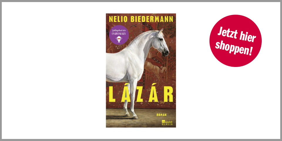 Shopping Channel Weihnachten Buchgeschenke „Lázár“ von Nelio Biedermann