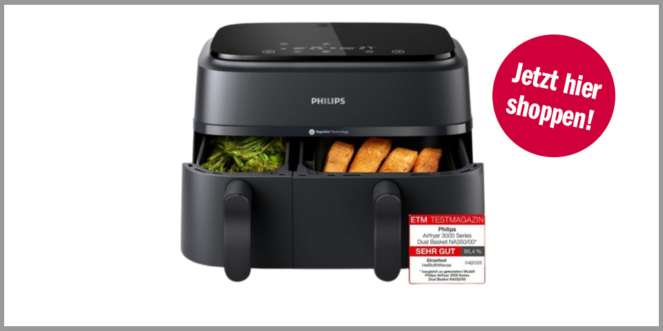 Shopping Channel MM Deal Philips Airfryer Dual Basket 3000 Series