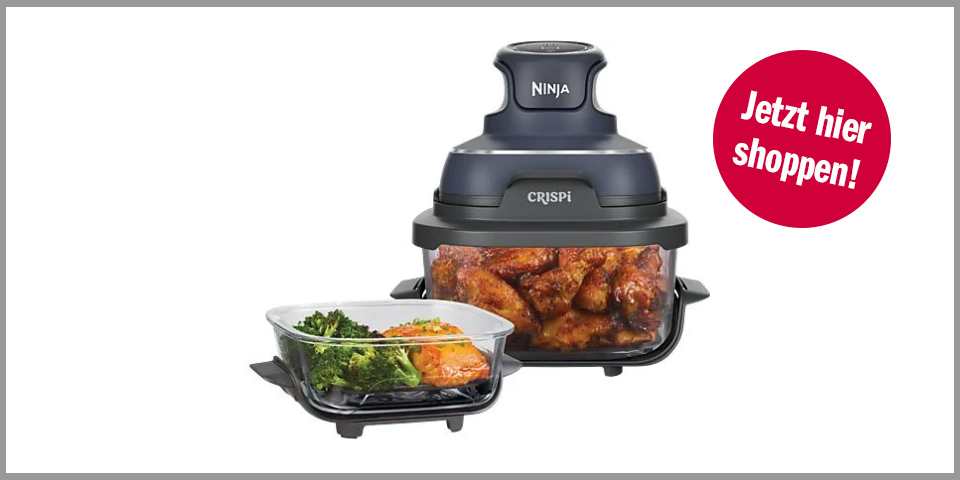 Shopping Channel Deal Ninja Crispi Glas-Heißluftfritteuse