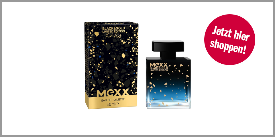 Shopping Channel Männerparfums Mexx Black & Gold Limited Edition Man Eau de Toilette (50 ml)